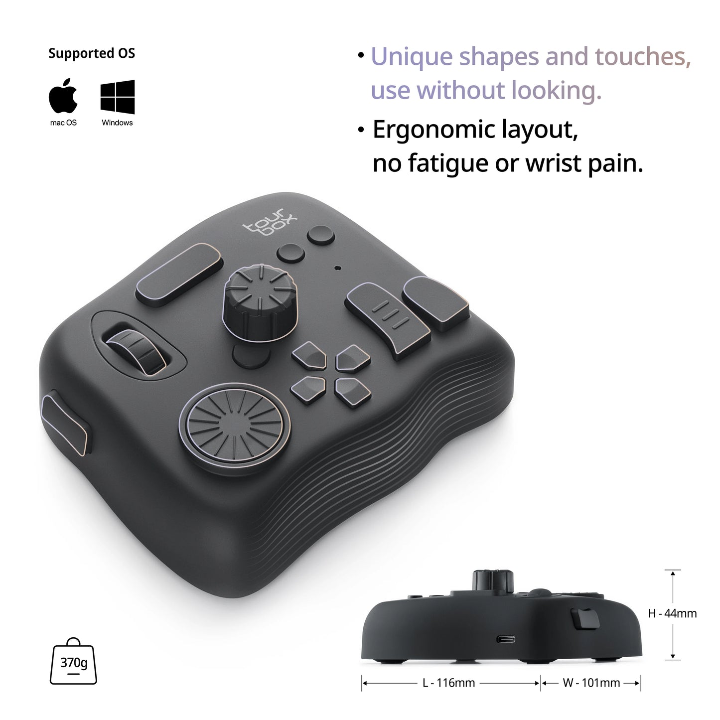 Photo Video Editing Console with Customisable Controls