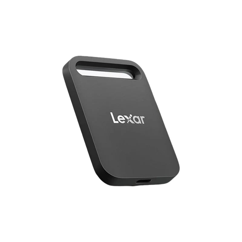 Slim Black Lightweight Portable USB-C SSD