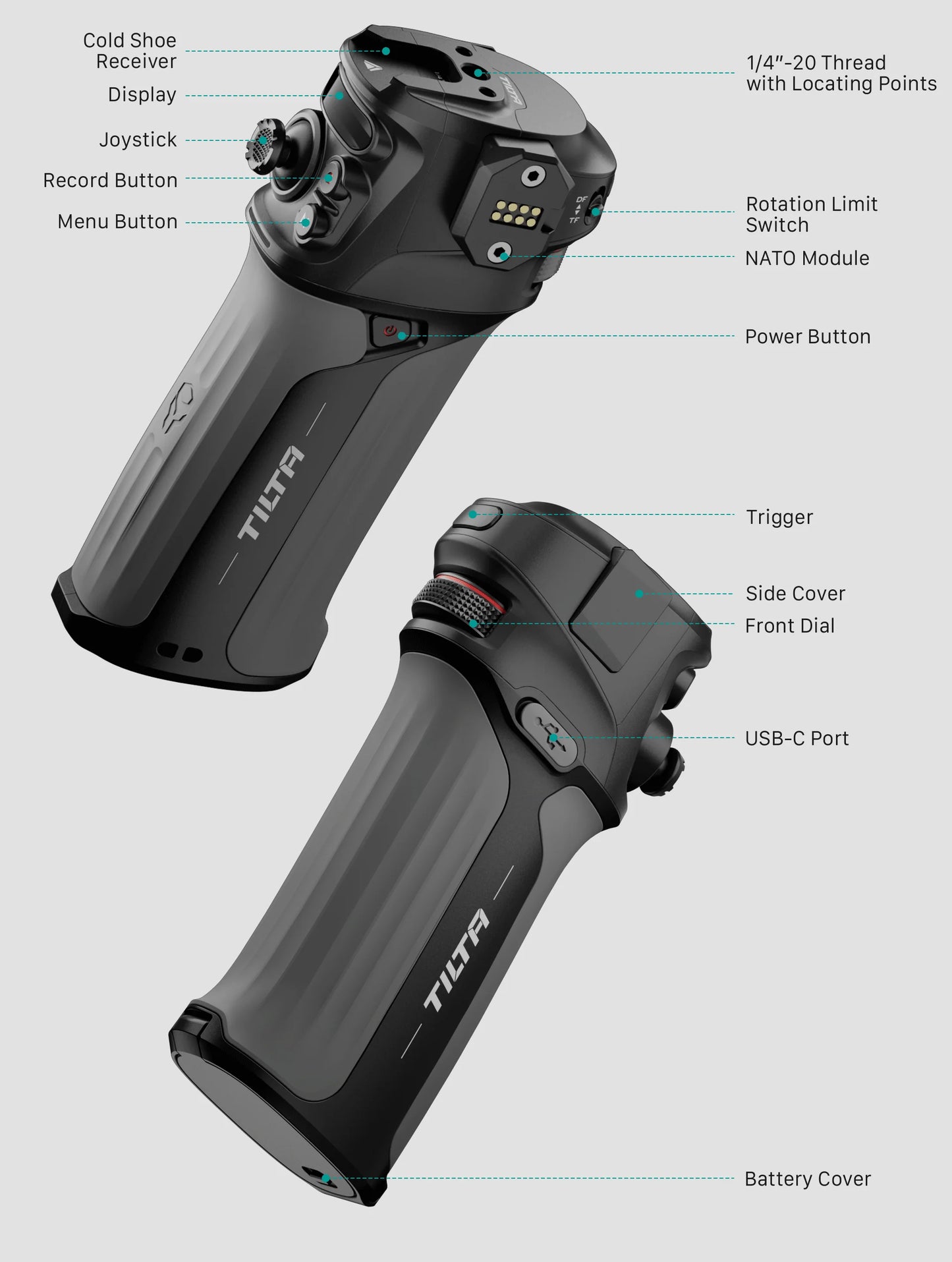 WLC-T05-MK-CH Smart Wireless Follow Focus Controller