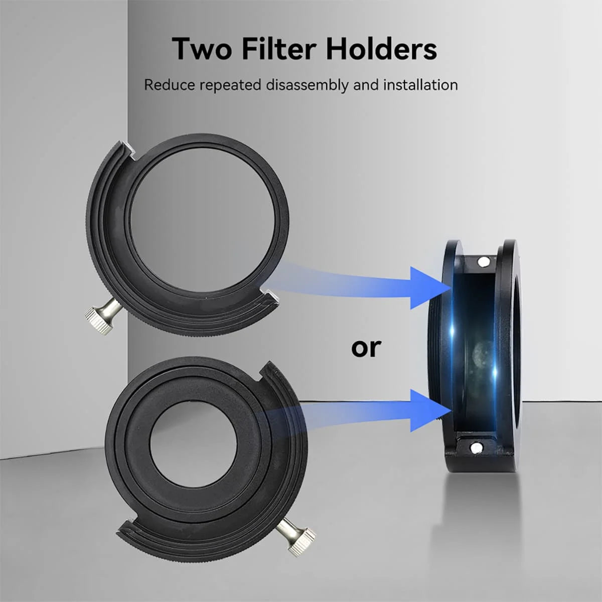 Compact Telescope Filter Drawer with UHC Filter