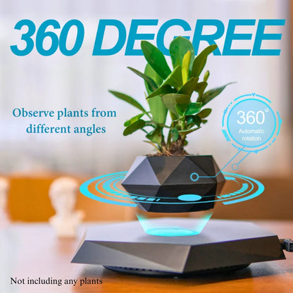 Floating Magnetic Levitation Plant Pot for Succulents