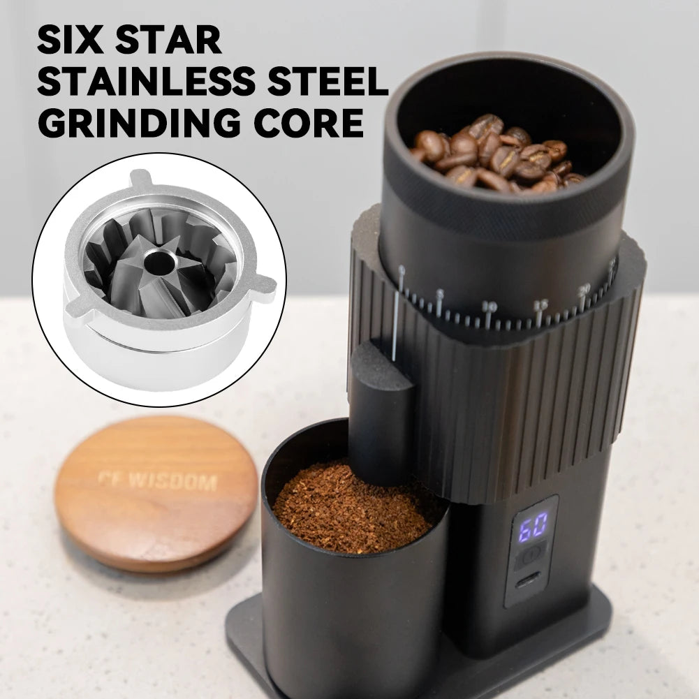 Adjustable Electric Coffee Grinder for Home or Office Use