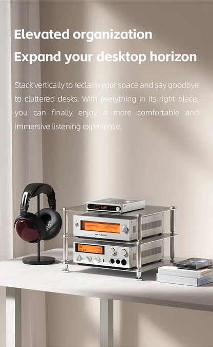 Modular Desktop HiFi Equipment Rack CD Decoder Amplifier Stand