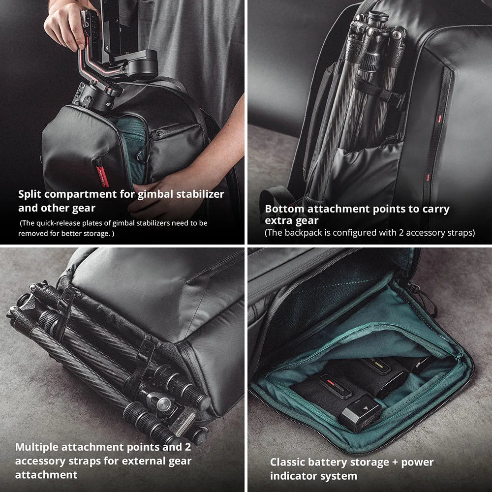 22L Camera Backpack for DSLR Mirrorless and Action Cameras
