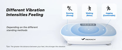Vibration Plate Exercise Machine Whole Body Workout Platform