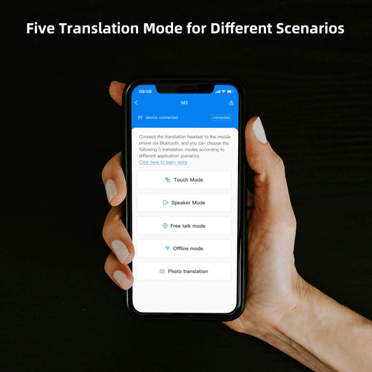 Portable Offline Language Translator Earbuds