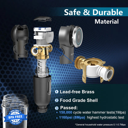 Automatic Rotary Backwash Whole House Sediment Water Filter