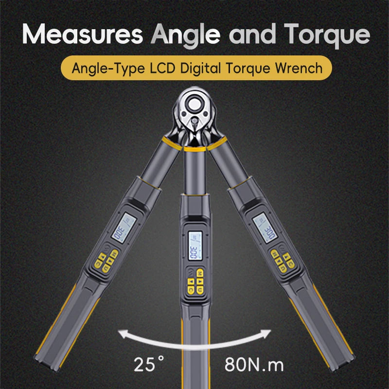 Angle Torque Wrench 6.8-135N.m Car Repair Tool