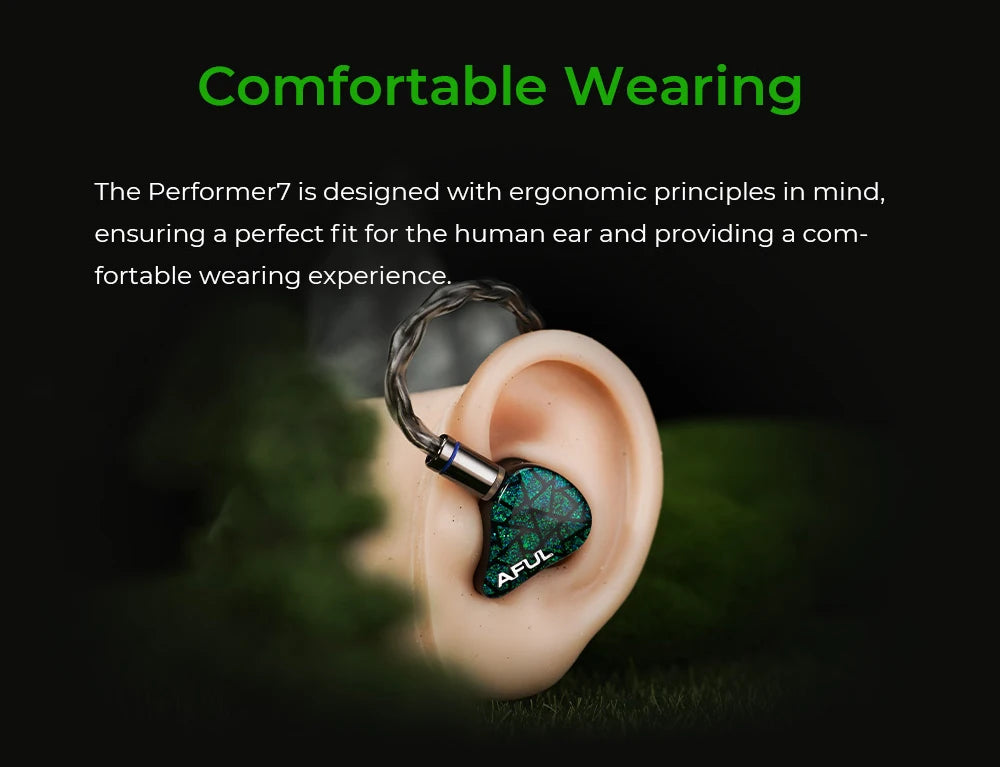 Balanced Hybrid Hi-Fi IEMs Planar Driver P7-4.4mm