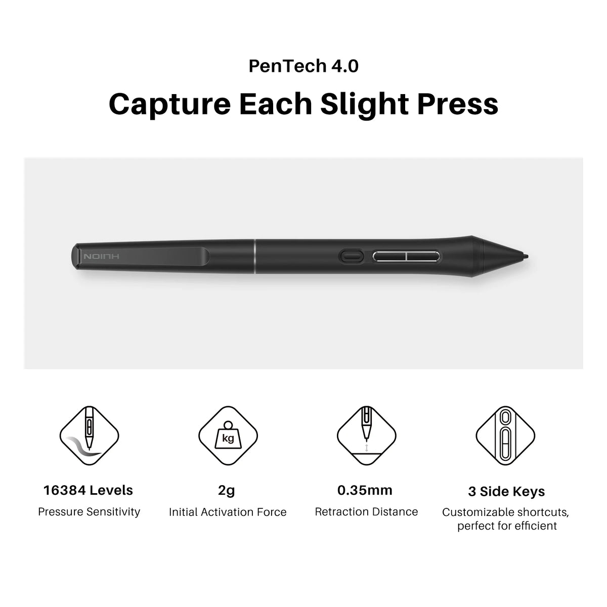 13-Inch Graphics Tablet with 16K Pressure Pen Display