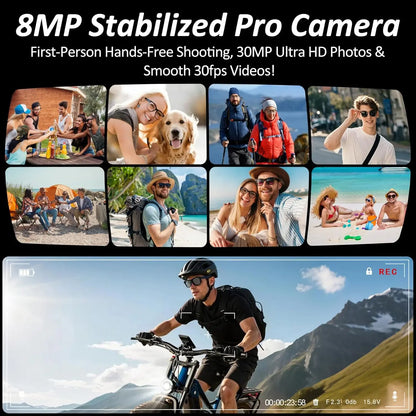 2026 Smart Sunglasses Anti-Shake Camera Translation