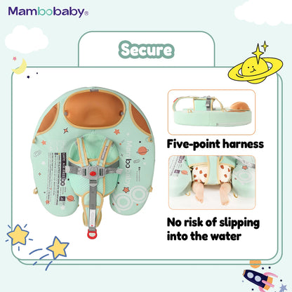 Foldable Baby Pool Float Pink with Sun Shade