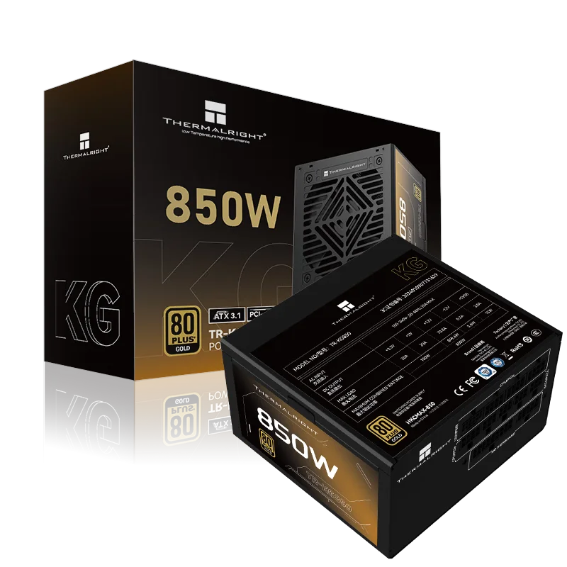 850W Modular PSU with Quiet Fan and Heavy Duty Power