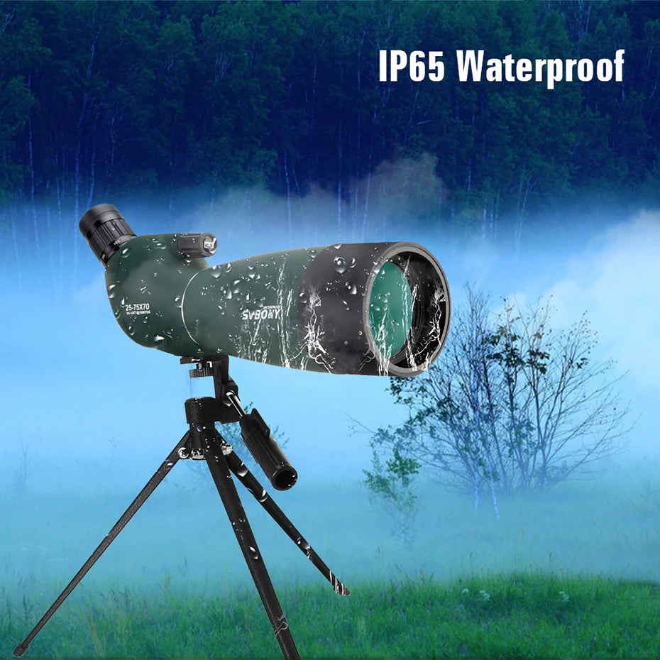 Waterproof FMC BAK4 Zoom Monocular with Adapter
