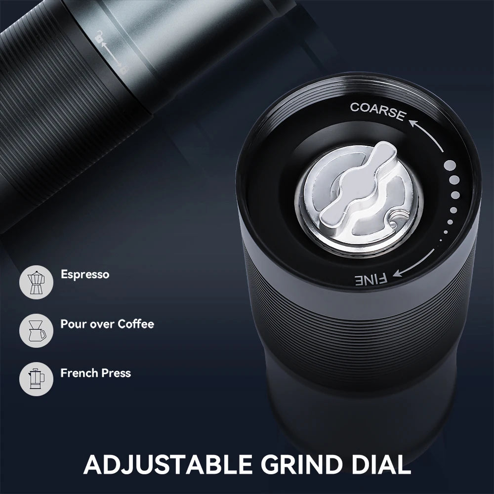High Speed Electric Coffee Grinder with Transparent Lid