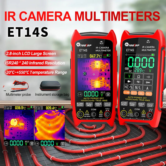 Handheld ET14S Thermal Imager and Ammeter