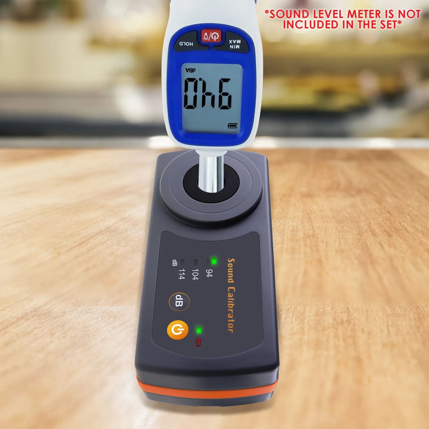 High-Accuracy 114dB/94dB Sound Level Calibrator
