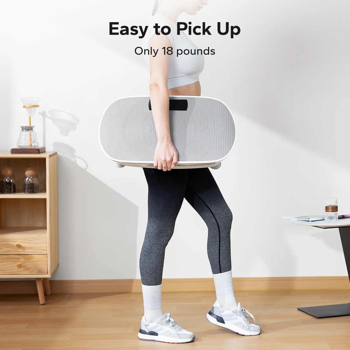 Vibration Plate Exercise Machine Whole Body Workout Platform