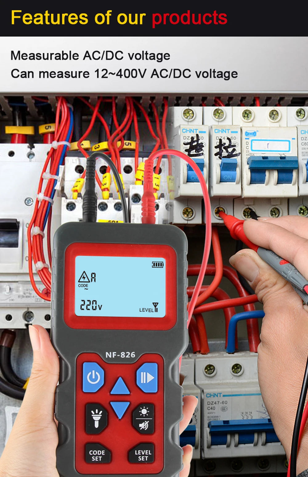 Electrical Line and Pipeline Locator Detector Tool