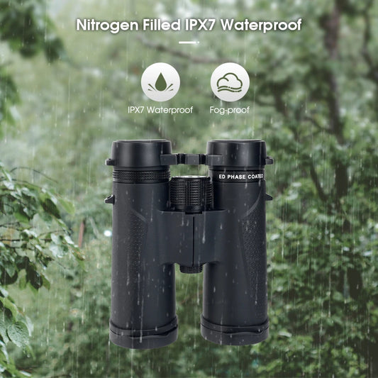 8x42 ED Waterproof Binoculars for Outdoor Viewing