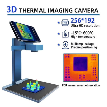 3D Thermal Camera 256×192 IR Sensor Macro Lens
