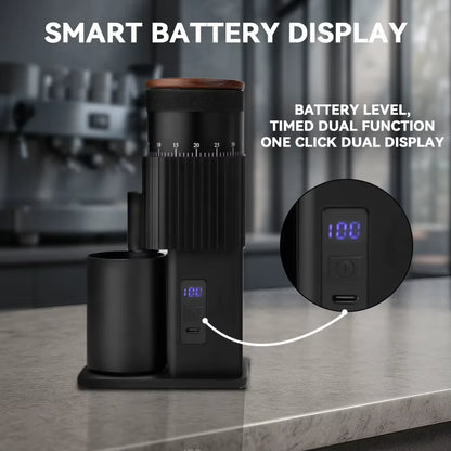Adjustable Electric Coffee Grinder for Home or Office Use