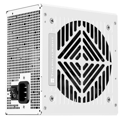 850W White Modular Gaming Power Supply with Quiet Cooling