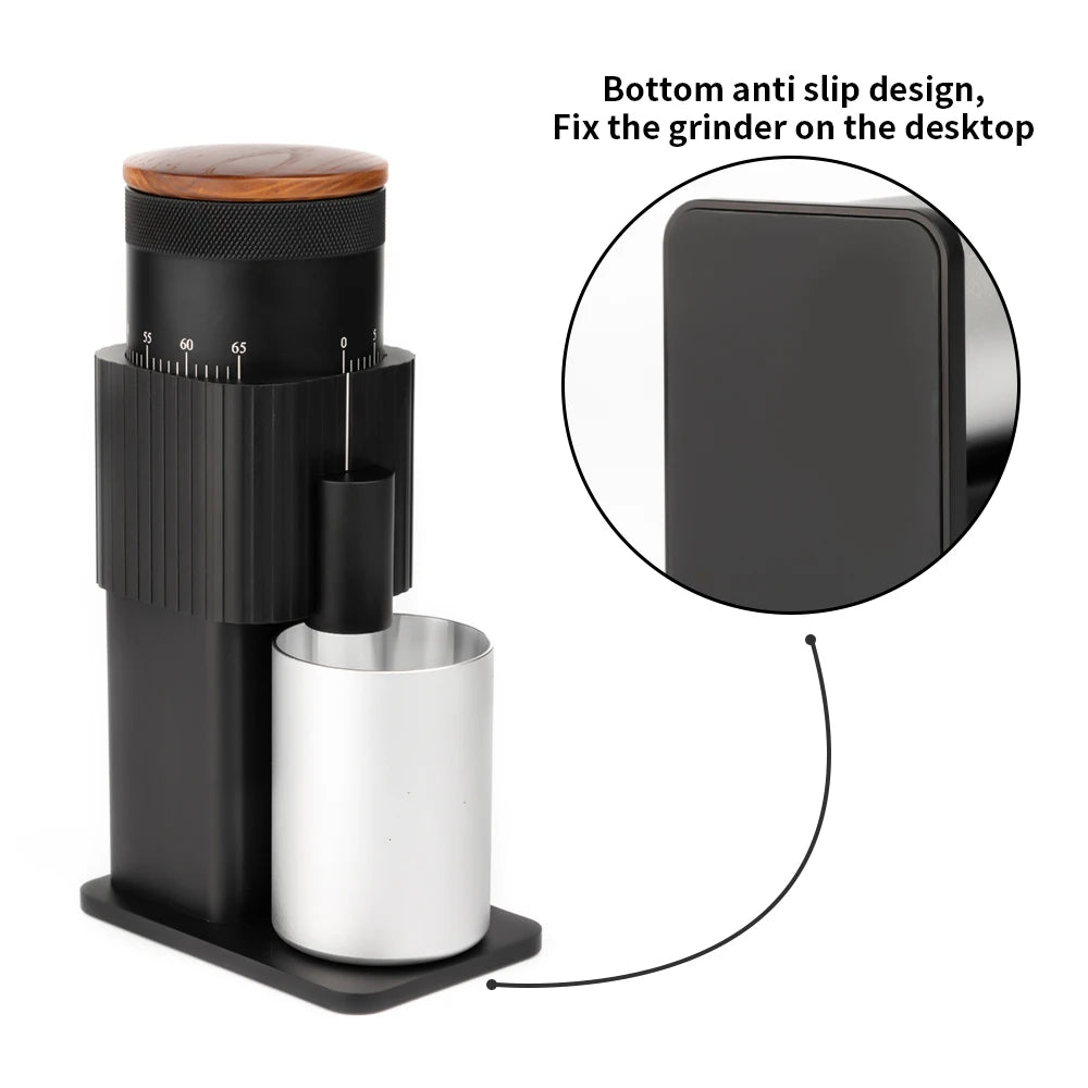 Rechargeable Portable Coffee Grinder with Adjustable Settings