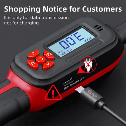 Precision Digital Torque Wrench ±2% Accuracy with Buzzer