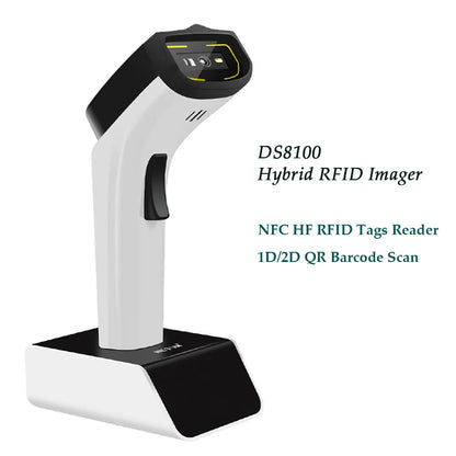 Bluetooth 2D Barcode Scanner Wireless QR Code Reader