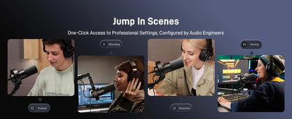 Studio Microphone USB XLR for Recording