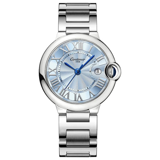 Blue Automatic Watch with Sapphire Glass Dial