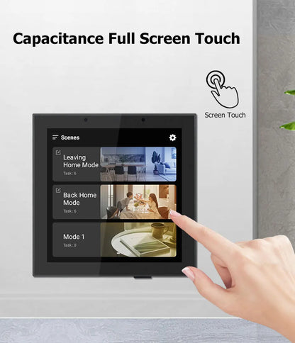 4-Inch Smart Wall Amplifier with WiFi Android 11 & Alexa
