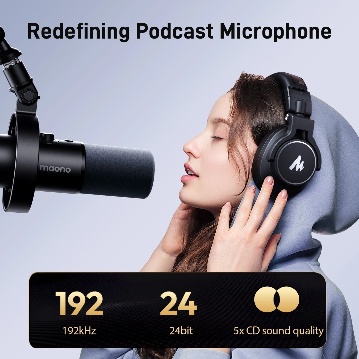 Studio Microphone USB XLR for Recording