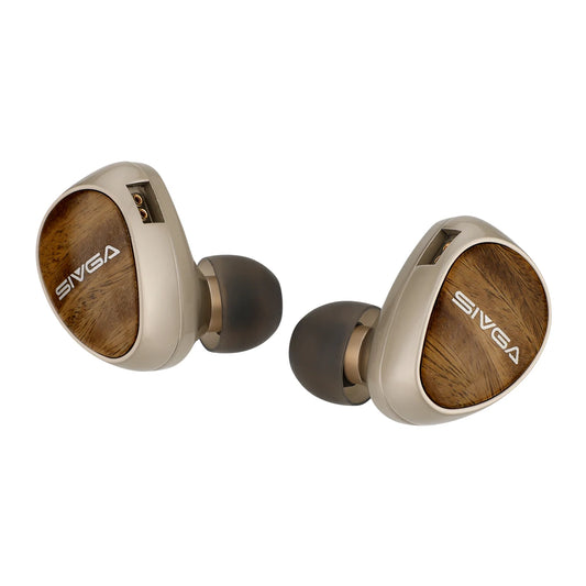 HiFi In-Ear Earphones with Flat Glass Diaphragm