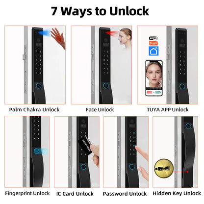 WiFi Digital Lock with Video Call Unlock Feature