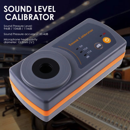 High-Accuracy 114dB/94dB Sound Level Calibrator