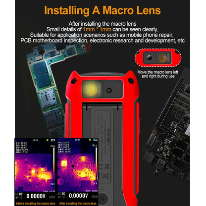 3.5 Inch Thermal Imager with Macro Lens Precision Electrical Scanner