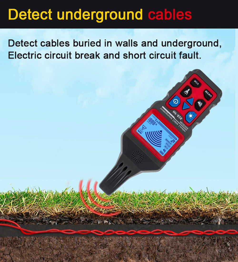 Electrical Line and Pipeline Locator Detector Tool