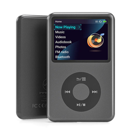 HiFi MP3 Player with Bluetooth Video FM Radio 128GB Storage