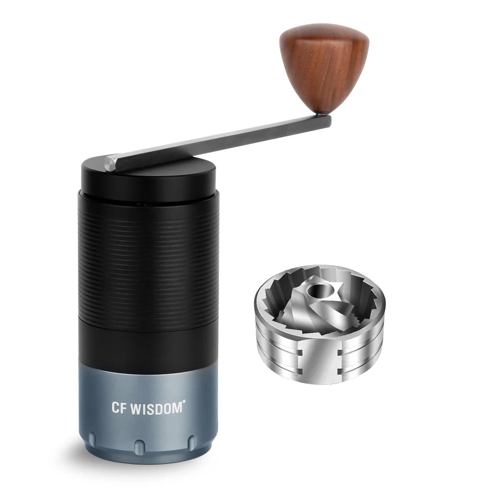 Portable Coffee Grinder with Built In Bean Container