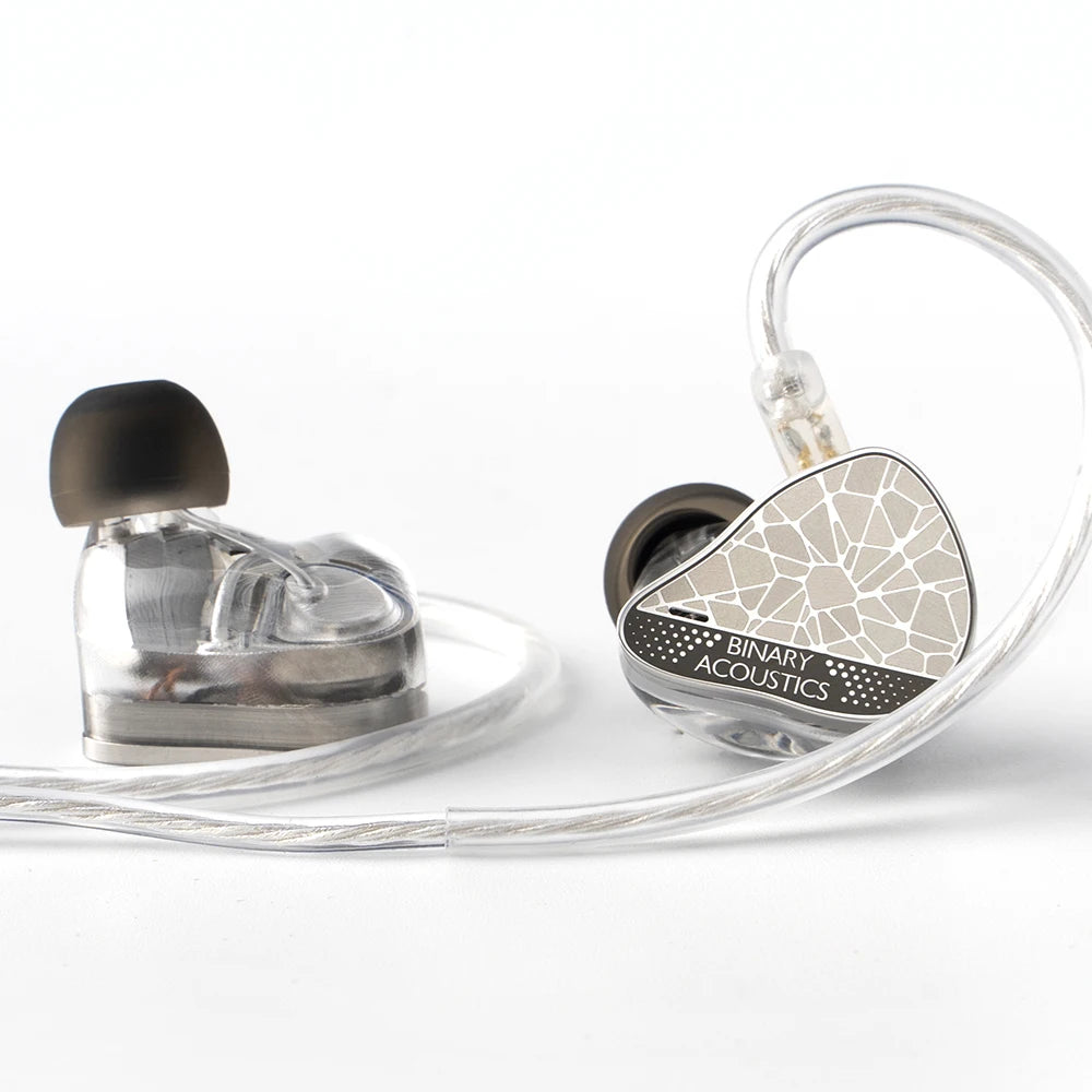 6 Driver Tribrid IEM 4.4mm HiFi Audiophile Earphones