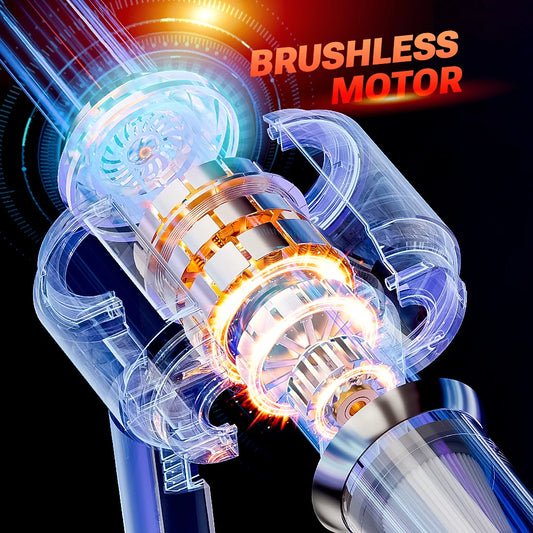 Portable Wireless Car Vacuum Cleaner with 985000Pa Suction