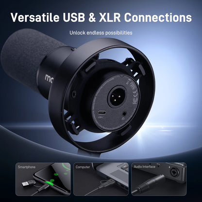 Studio Microphone USB XLR for Recording