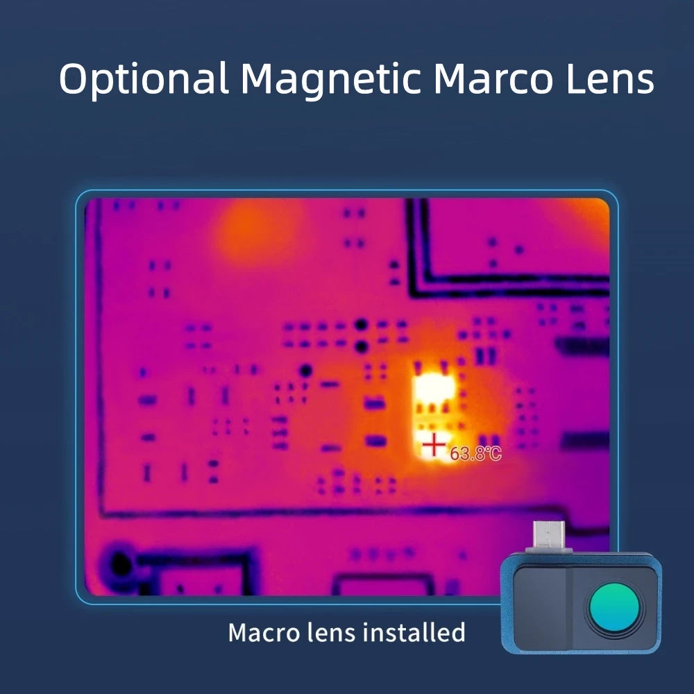 Portable Thermal Imaging Camera 256×192 Type-C Android