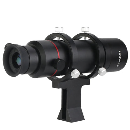 8x50 Straight Through Illuminated Telescope Finder Scope