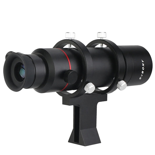 8x50 Straight Through Illuminated Telescope Finder Scope