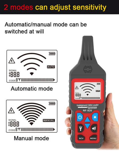 Electrical Line and Pipeline Locator Detector Tool