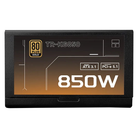 850W Modular PSU with Quiet Fan and Heavy Duty Power