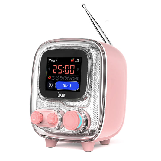 Portable Retro Bluetooth Speaker with White Noise Sleep Aid